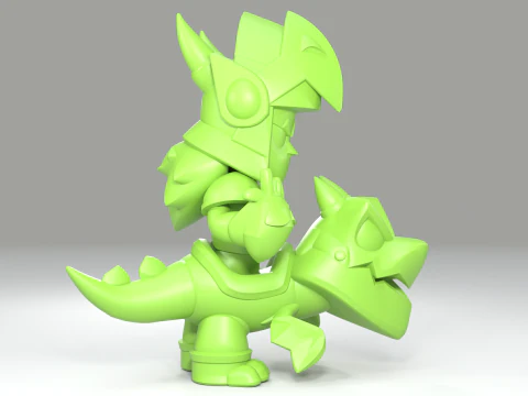 Draco Original - Brawl Stars 3D Print Model
