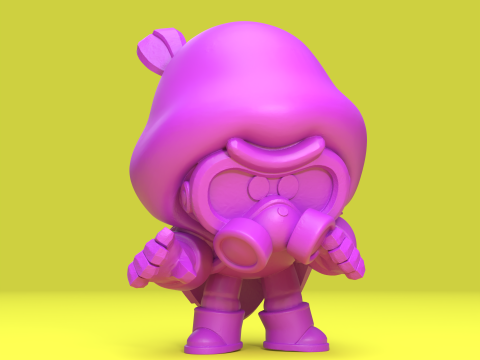 Cordelius Original - Brawl Stars 3D Принт Модель