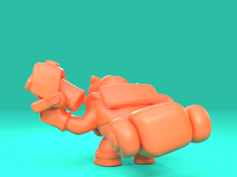 Clancy Original - Brawl Stars 3D Print Model