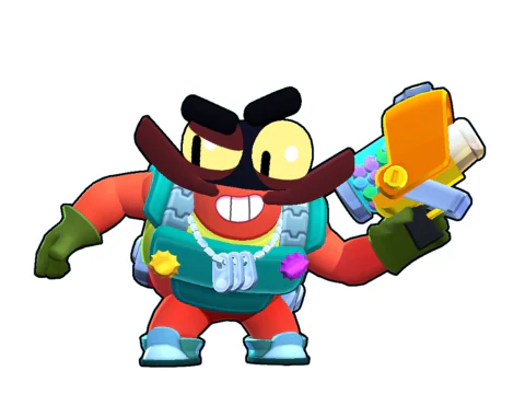 Clancy Original - Brawl Stars 3D Print Model