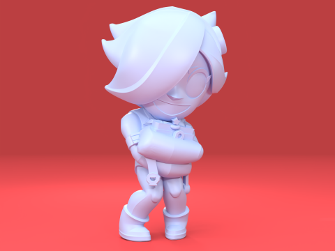 Colette Original - Brawl Stars 3D Print Model