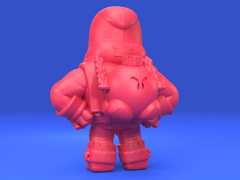 Grom Original - Brawl Stars 3D Print Model