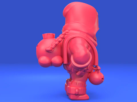 Grom Original - Brawl Stars 3D Print Model