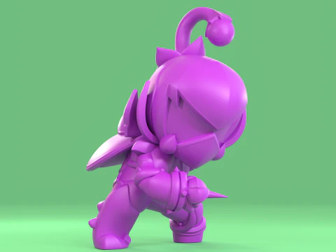 Lily originale - Brawl Stars Modello di stampa 3D