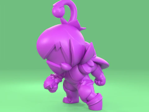 Lily Original - Brawl Stars 3D Print Model