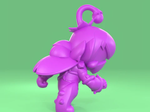Lily Original - Brawl Stars 3D Print Model