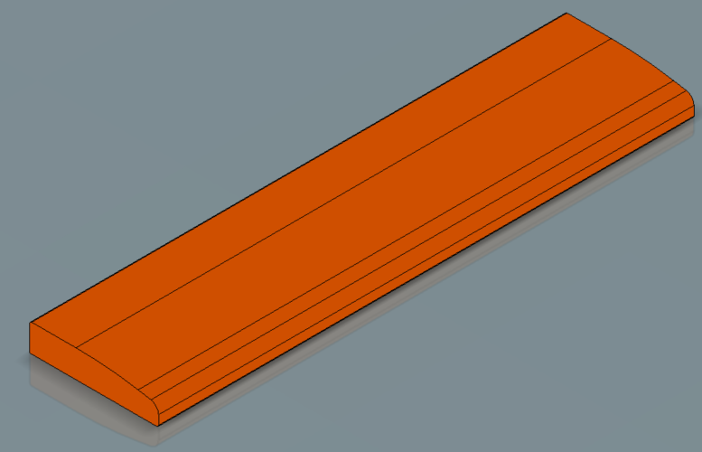 60 Keyboard wrist rest 3D Print Model .c4d .max .obj .3ds .fbx .stl .blend 