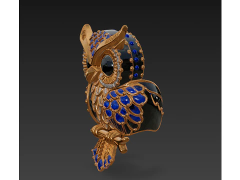 Owl 3D Model