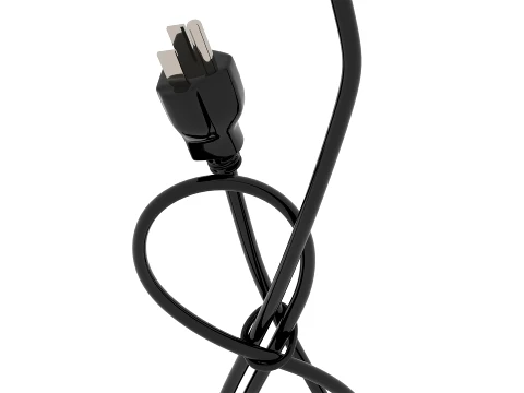 Power Cable 3D Model