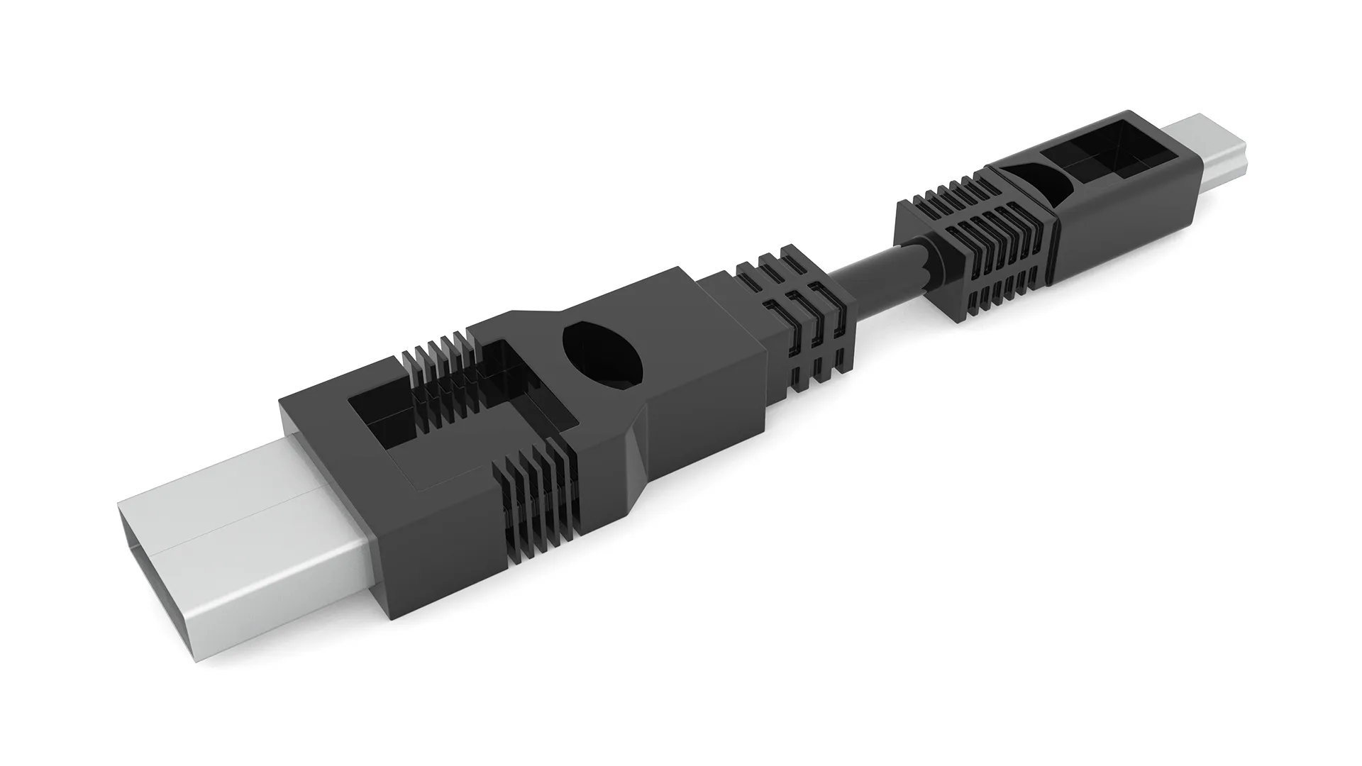 USB PORT 3D Model .c4d .max .obj .3ds .fbx .stl .blend 