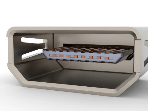 Usb ports 3D Model