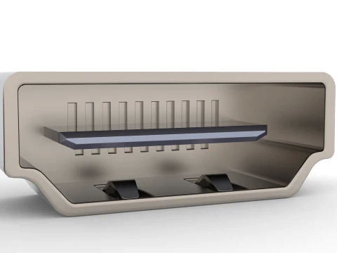 Usb ports 3D Model