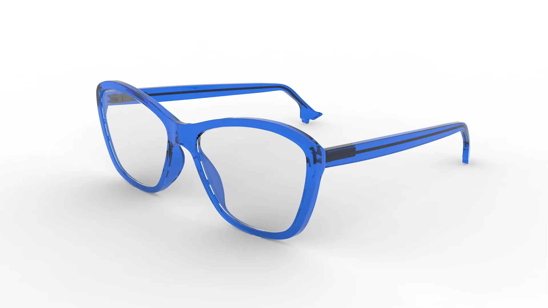 Eyeglasses 3D Model .c4d .max .obj .3ds .fbx .stl .blend 