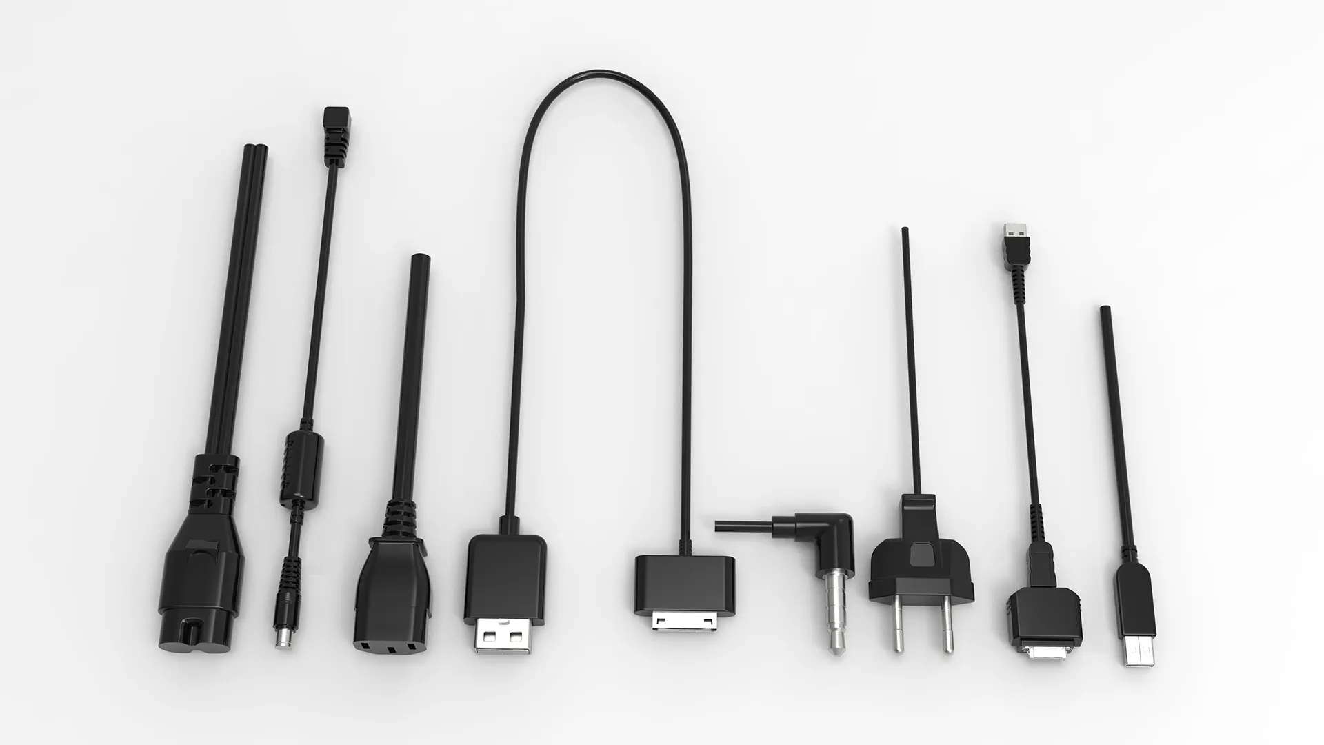 USB Port 3D Model .c4d .max .obj .3ds .fbx .stl .blend