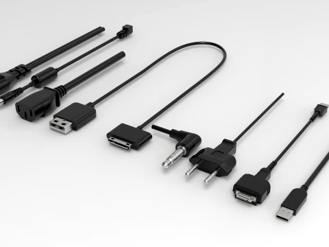 USB Port 3D Model