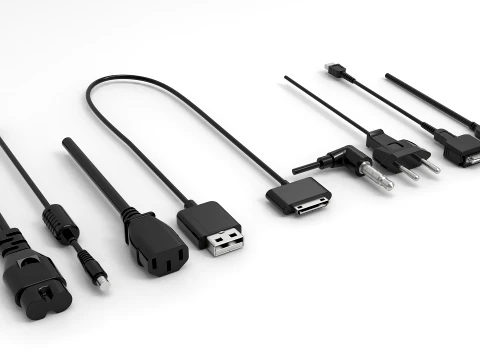 USB Port 3D Model