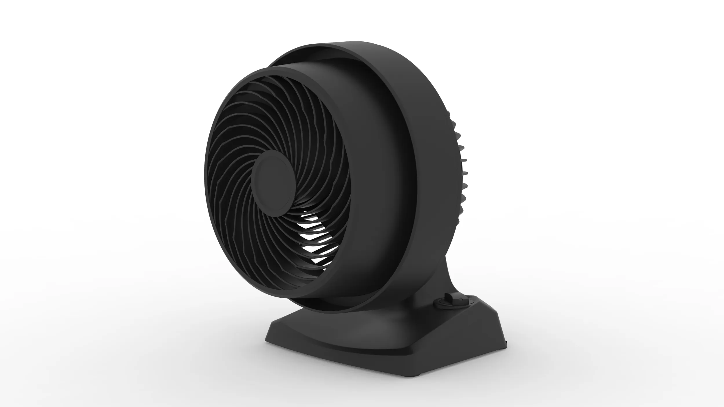 Table Fan 3D Model .c4d .max .obj .3ds .fbx .stl .blend
