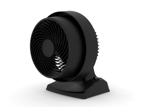Table Fan 3D Model
