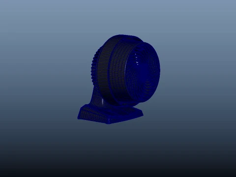 Table Fan 3D Model