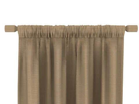 Curtains 3D Model