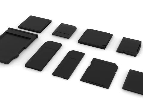 メモリーカード 3Dモデル