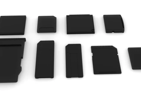 メモリーカード 3Dモデル