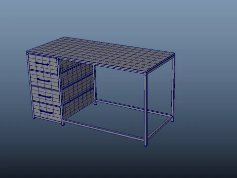 テーブル 3Dモデル