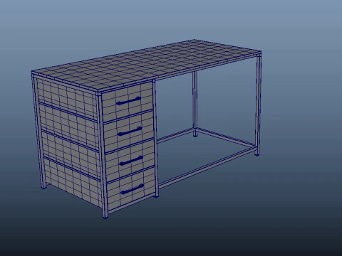 テーブル 3Dモデル