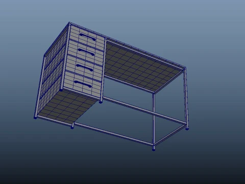 テーブル 3Dモデル
