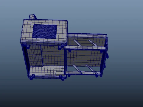 スリーパーソファベッド 3Dモデル