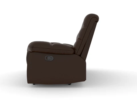 Sof&aacute; reclin&aacute;vel de 3 lugares Modelo 3D