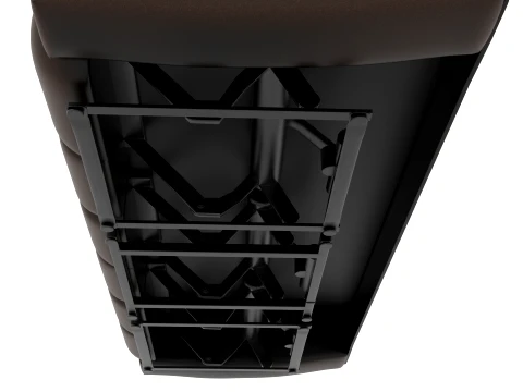 Sof&aacute; reclin&aacute;vel de 3 lugares Modelo 3D