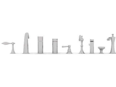浴室の蛇口 3Dモデル