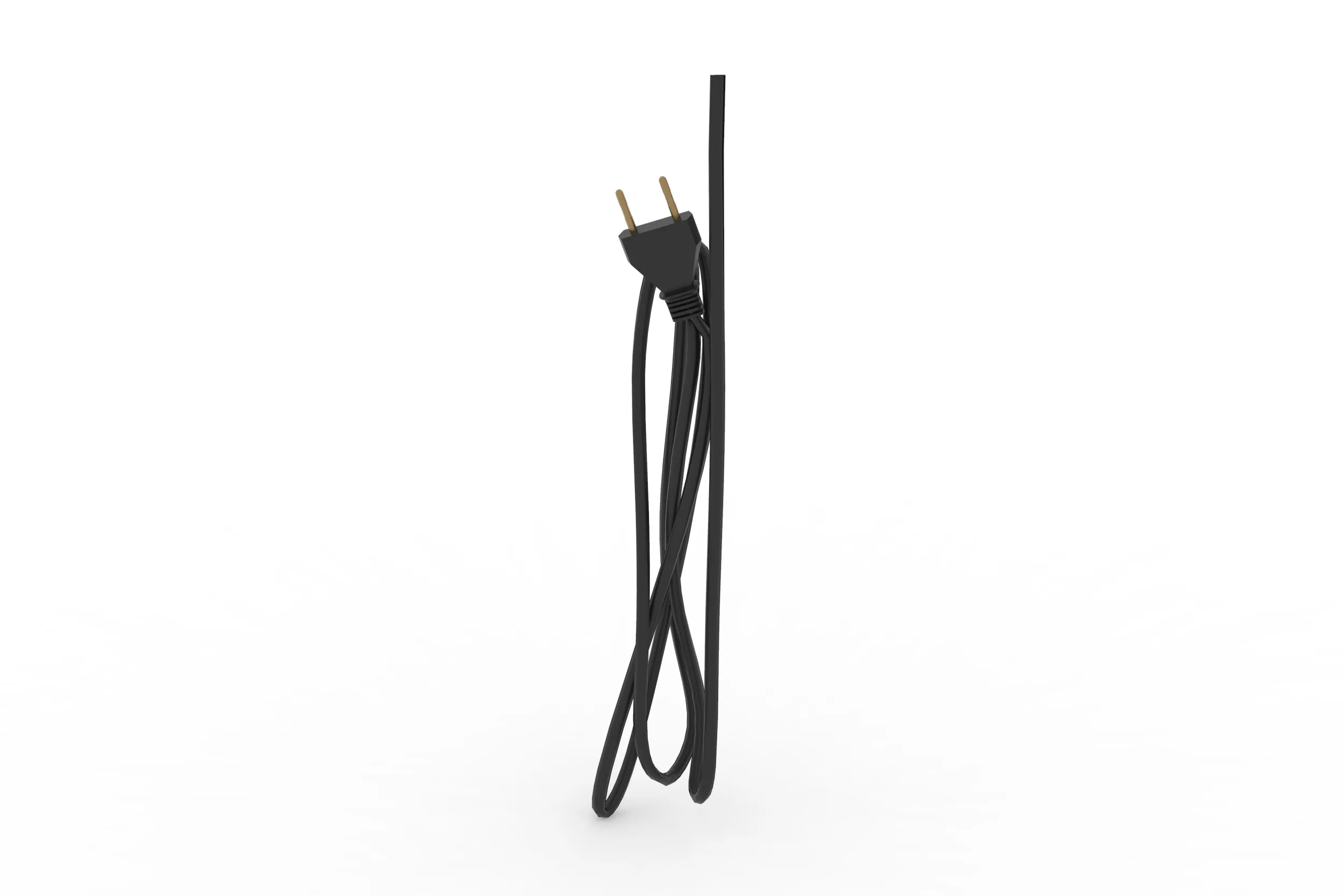 電源ケーブル 3Dモデル .c4d .max .obj .3ds .fbx .stl .blend 