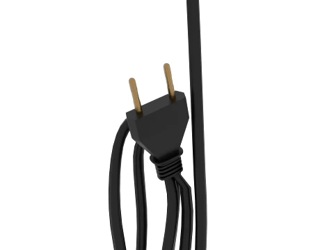 電源ケーブル 3Dモデル