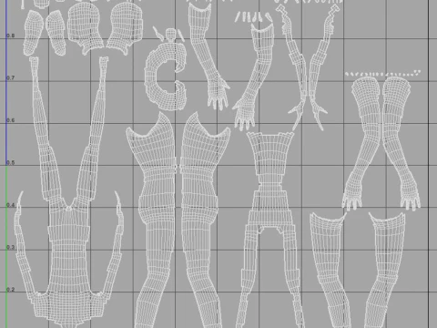 人体 3Dモデル