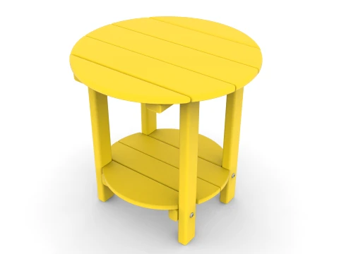 End Table 3D Model