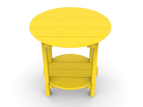 End Table 3D Model