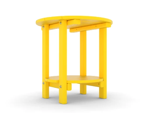 End Table 3D Model