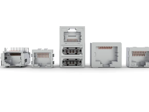 Ethernet-Anschluss 3D Modell