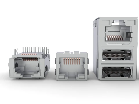 Ethernet-Anschluss 3D Modell