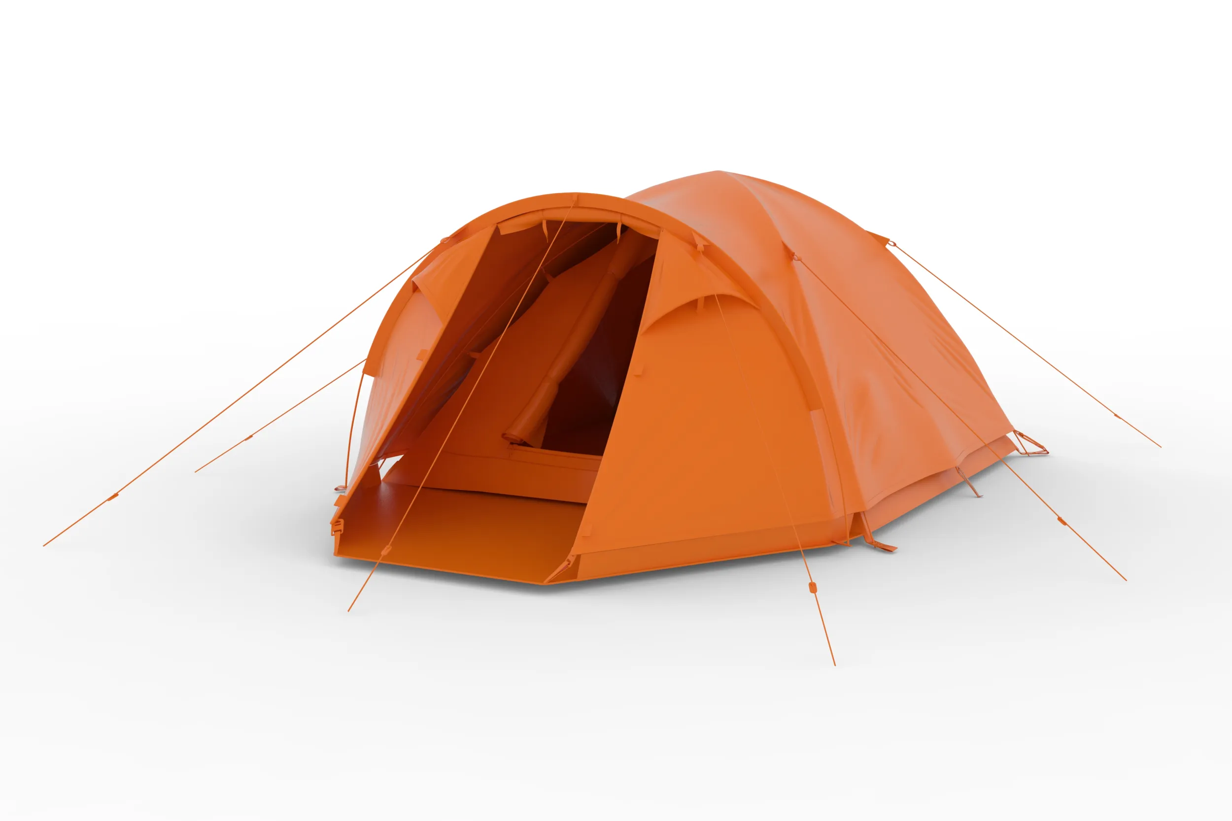 Tent 3D Model .c4d .max .obj .3ds .fbx .stl .blend 