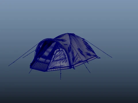Tent 3D Model