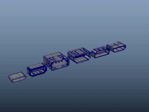 USB PORT 3D Model
