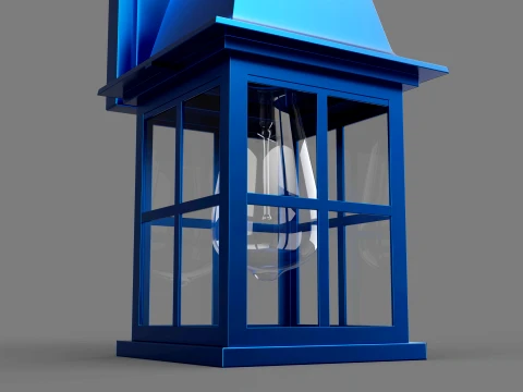 Wall lamp 3D Model