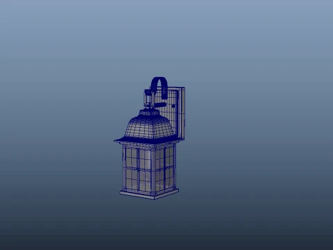Wall lamp 3D Model