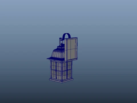 Wall lamp 3D Model