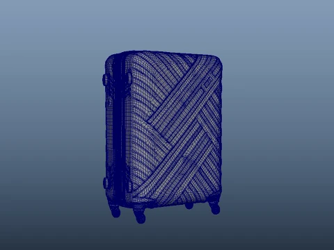 Suitcase 3D Model