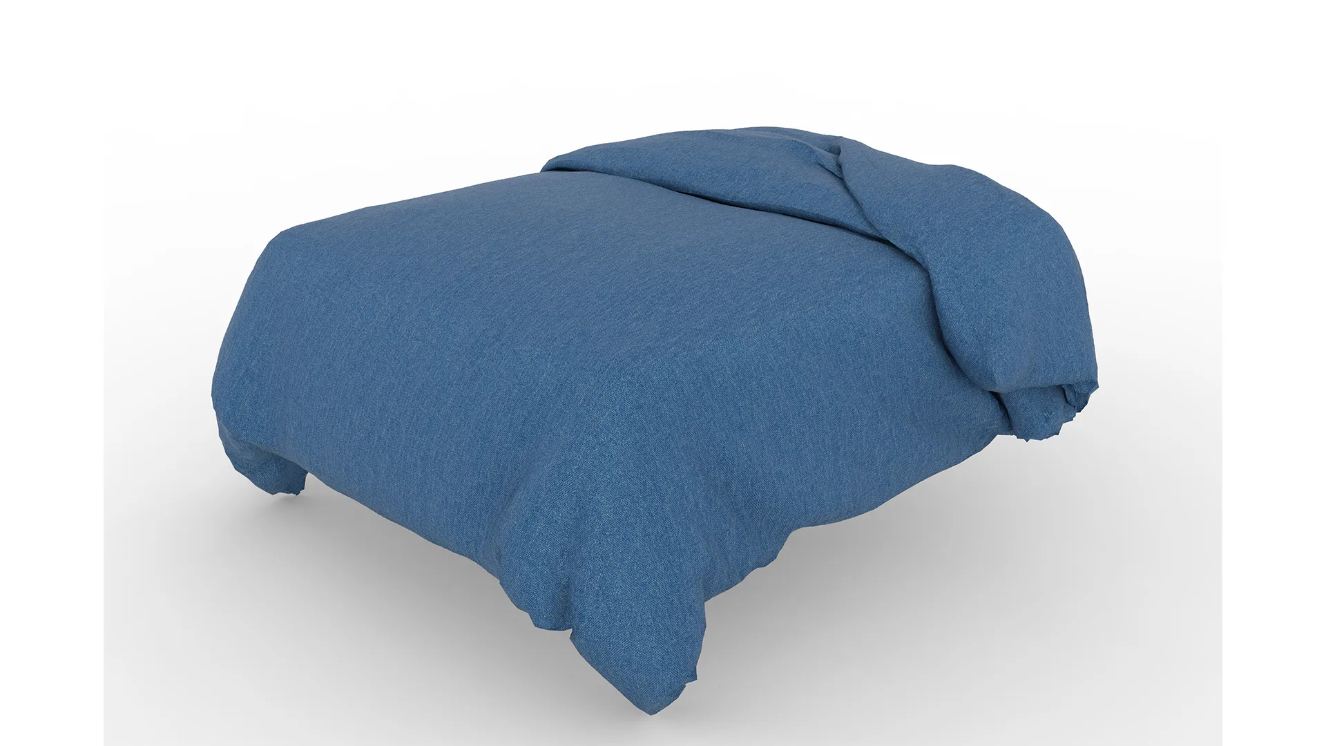 Bedsheet 3D Model .c4d .max .obj .3ds .fbx .stl .blend 