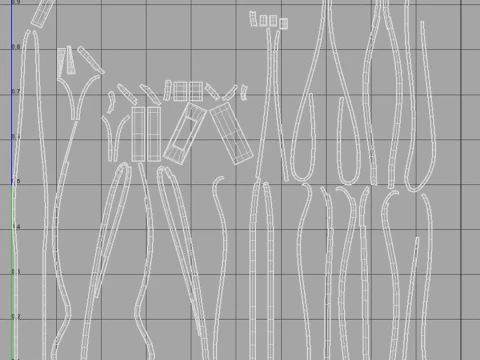Power Cable for Multipurpose Uses 3D Model